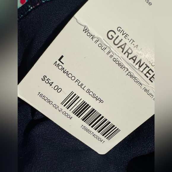 Athleta Blue and Green Patterned Bikini - Picture 12 of 13